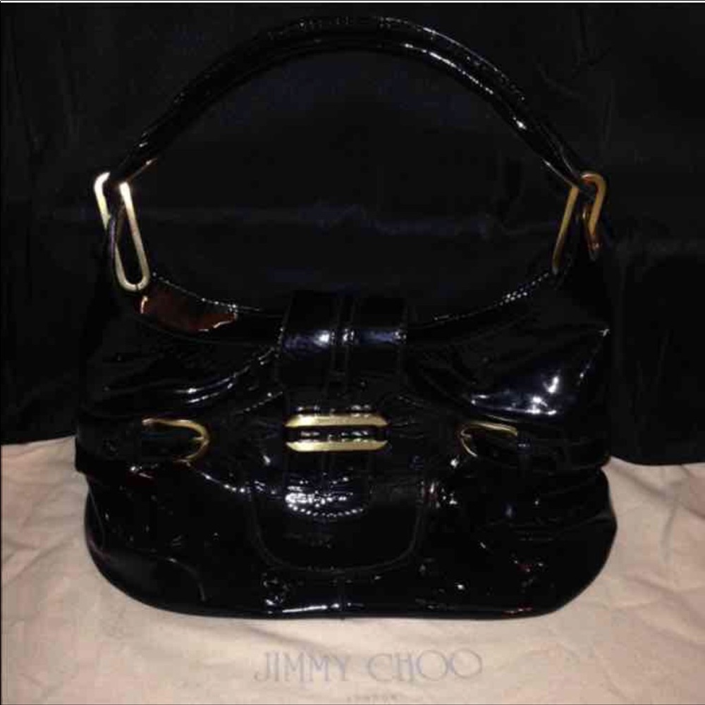 Authentic Jimmy Choo Tulita Hobo Purse